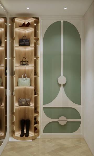 Gilded Art Deco Office